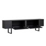 Nordure Soporte para TV Onera Negro Madera